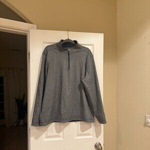 Johnston & Murphy Reversible Solid Quarter-Zip